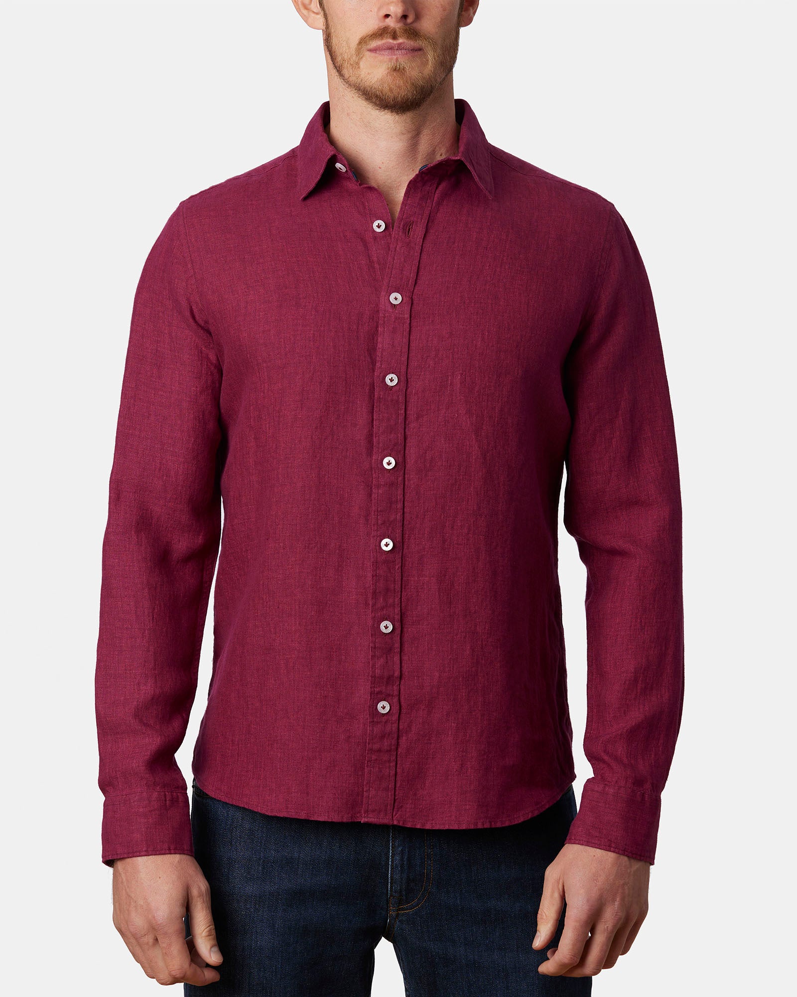 PIATTO PREMIUM PURE LINEN SLIM FIT SHIRT