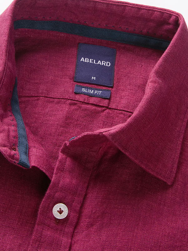 PIATTO PREMIUM PURE LINEN SLIM FIT SHIRT