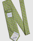 Italian Silk Tie Two Tone Paisley Jacquard