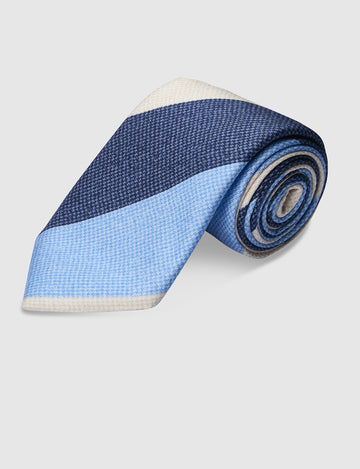 Italian Silk Tie Woven Stripe