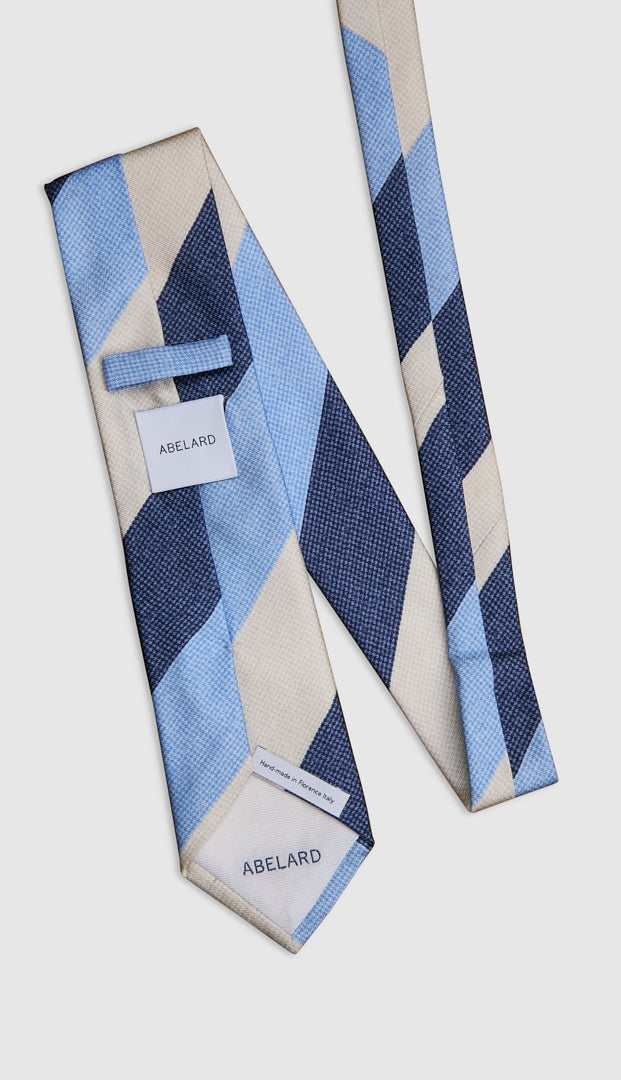 Italian Silk Tie Woven Stripe