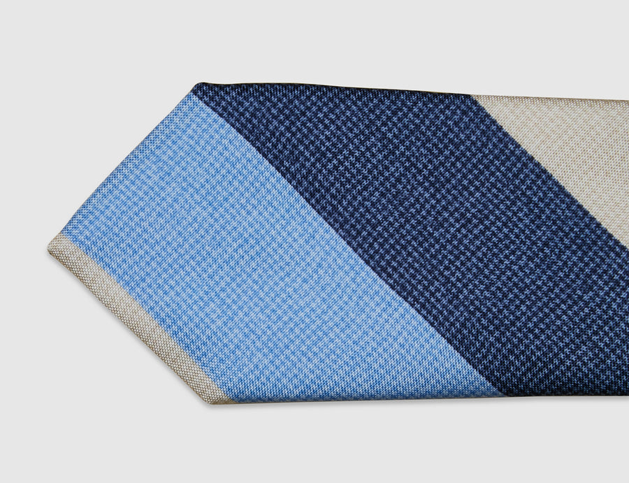 Italian Silk Tie Woven Stripe