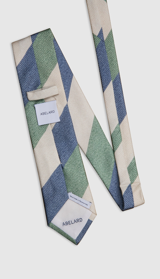 Italian Silk Tie Woven Stripe