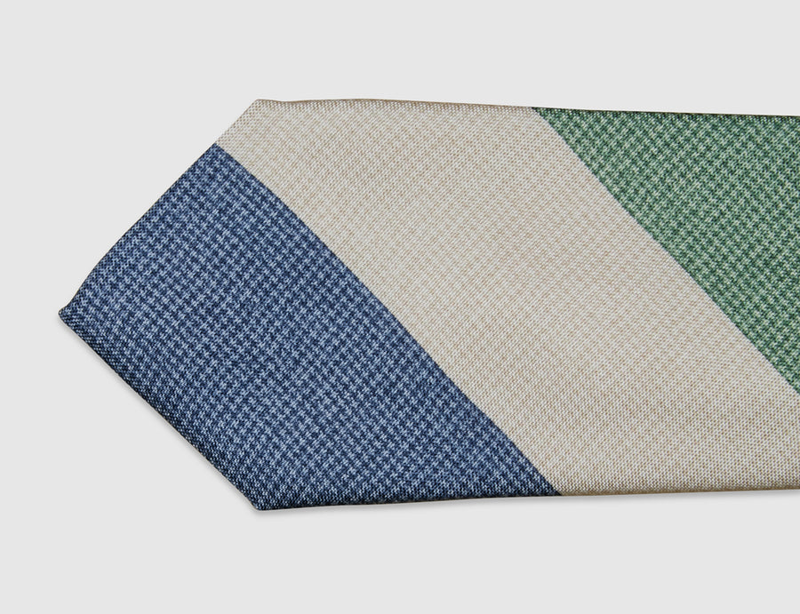 Italian Silk Tie Woven Stripe