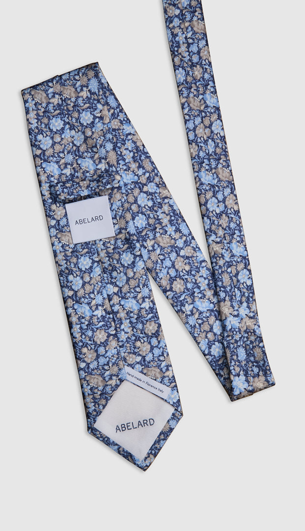 Italian Silk Tie Floral Print