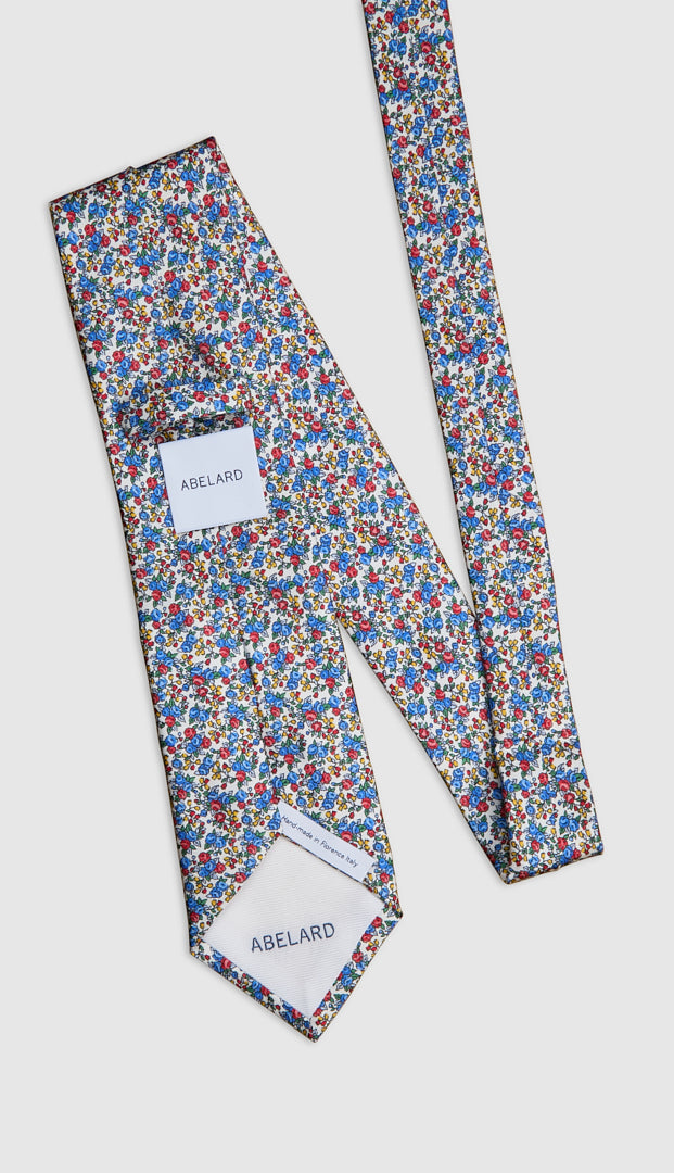Italian Silk Tie Multicolour Floral