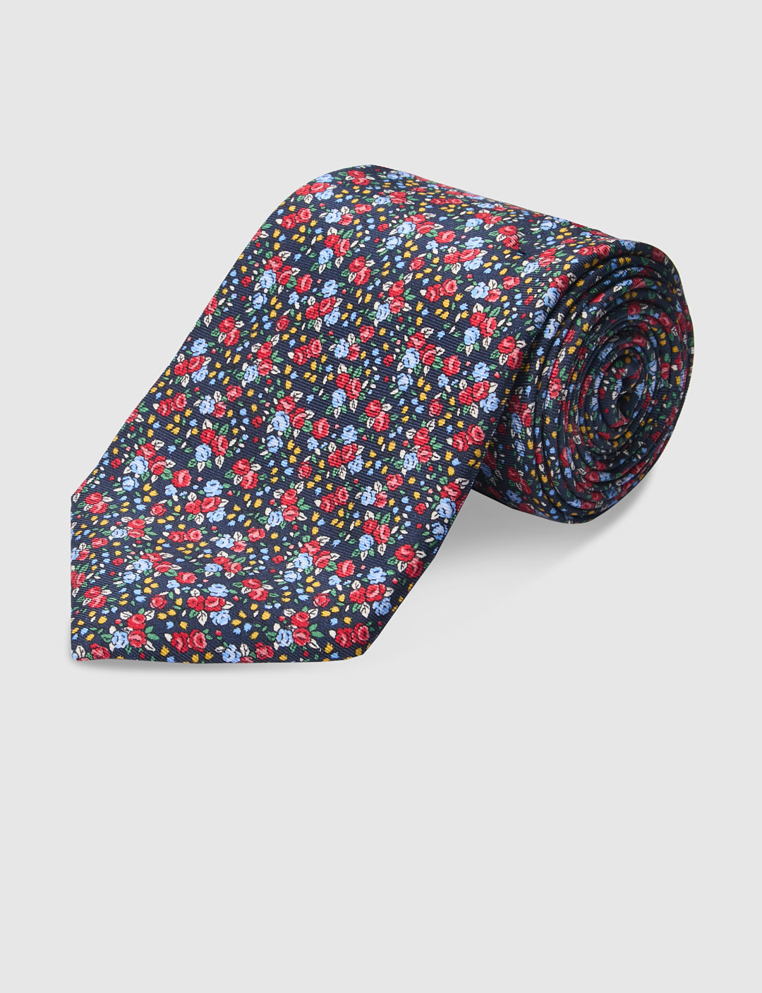 Italian Silk Tie Multicolour Floral