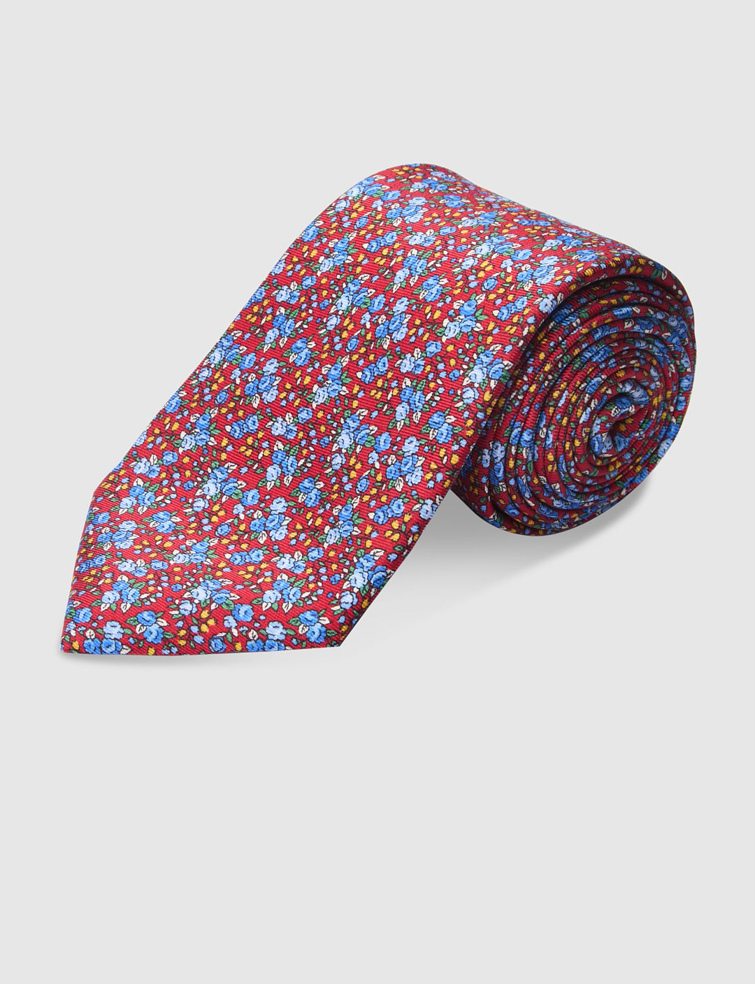 Italian Silk Tie Multicolour Floral