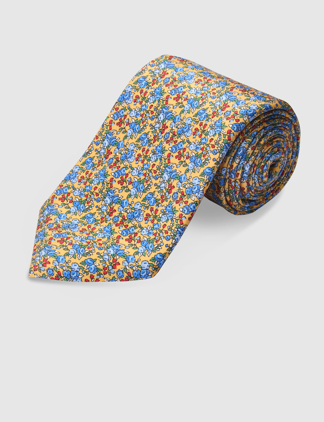 Italian Silk Tie Multicolour Floral