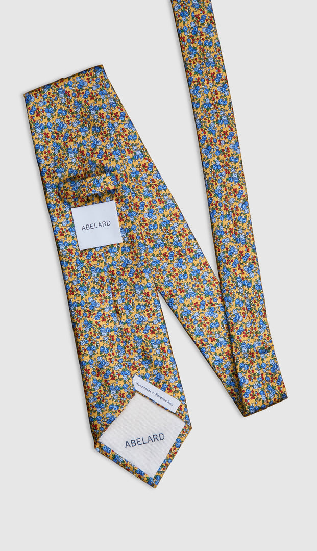 Italian Silk Tie Multicolour Floral