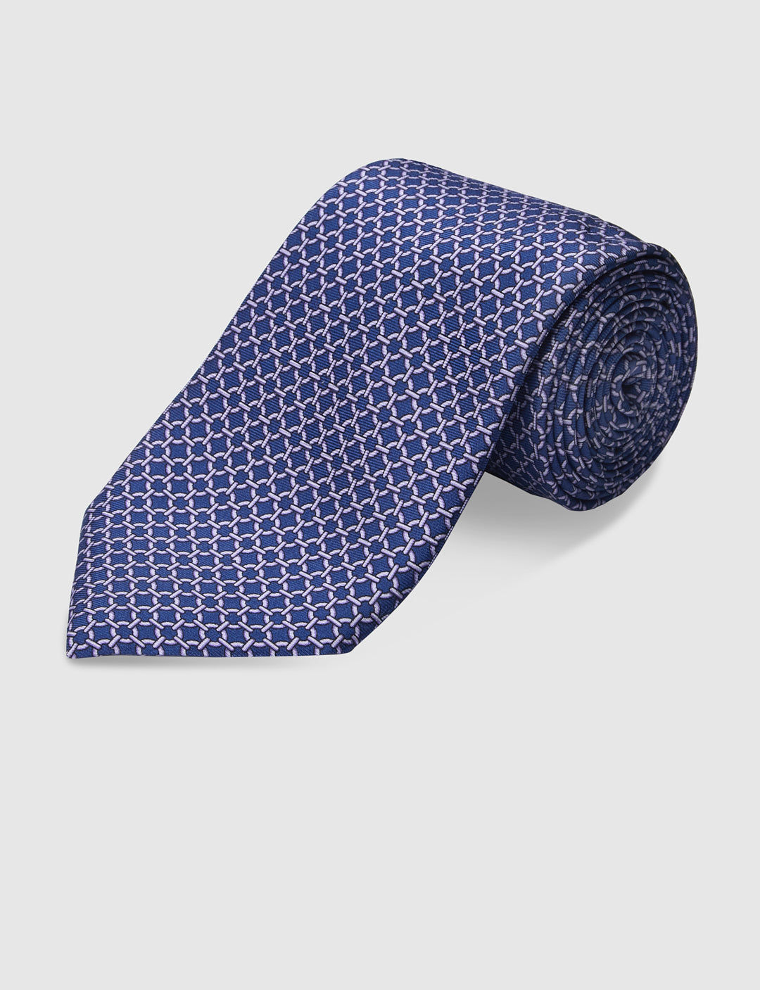 Italian Silk Tie Chain Print