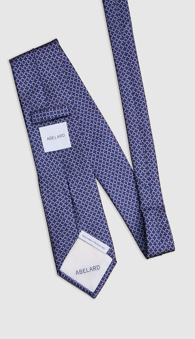 Italian Silk Tie Chain Print