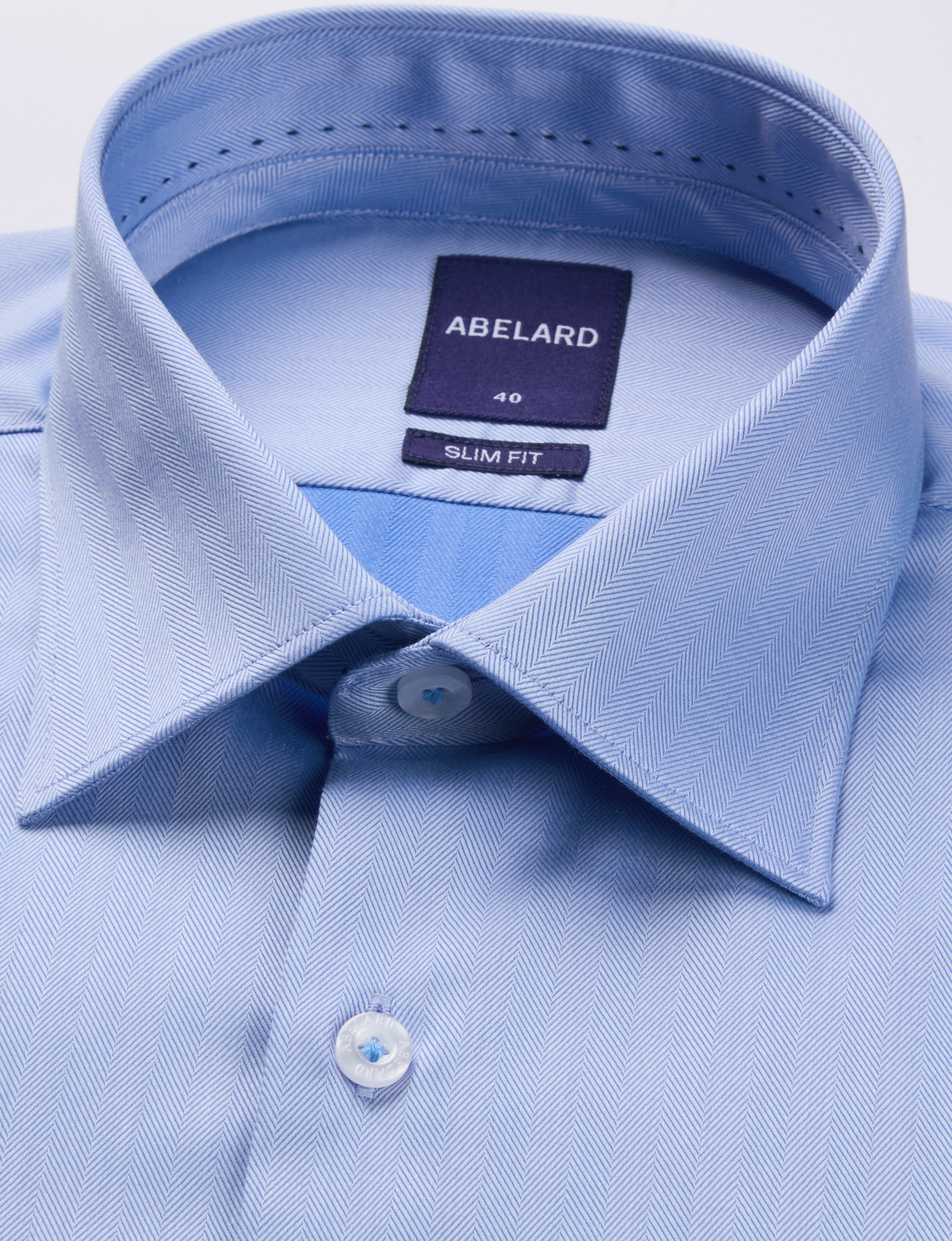 EL HIERRO STRETCH HERRINGBONE SLIM FIT SHIRT