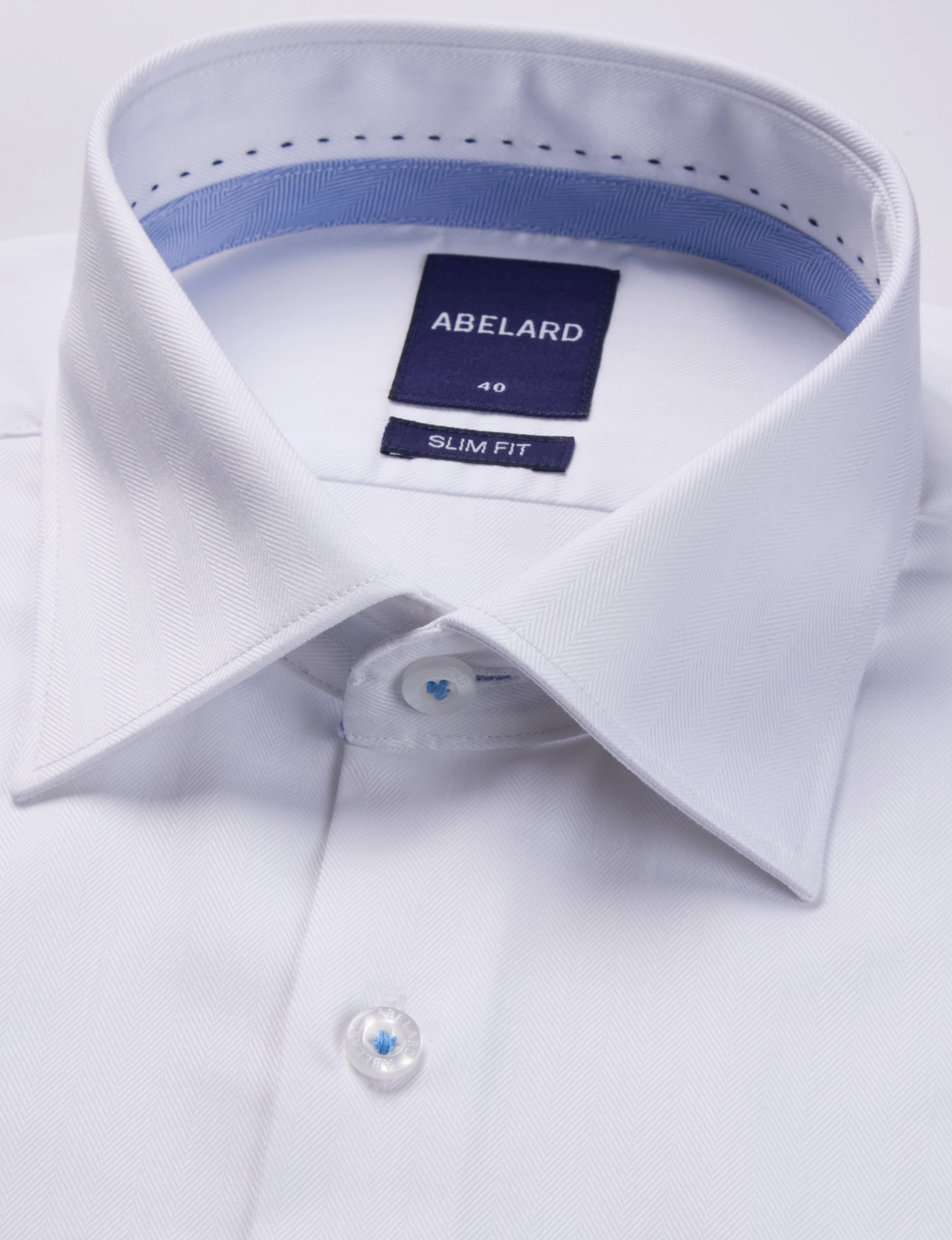 EL HIERRO STRETCH HERRINGBONE SLIM FIT SHIRT