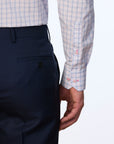 CALA D'OR FINE POPLIN CHECK CLASSIC FIT SHIRT