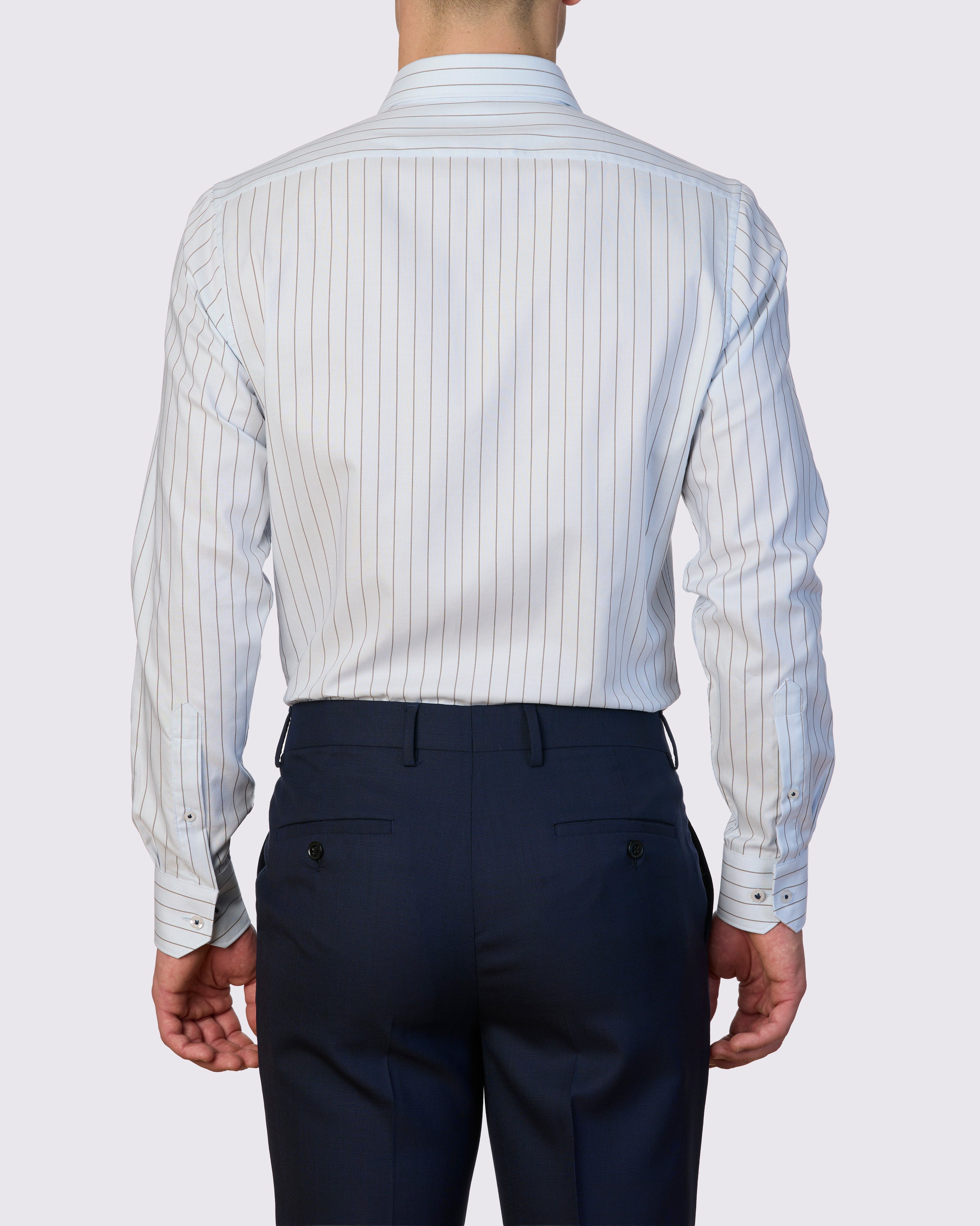 SAN BARTOLEME STRIPE SLIM FIT SHIRT