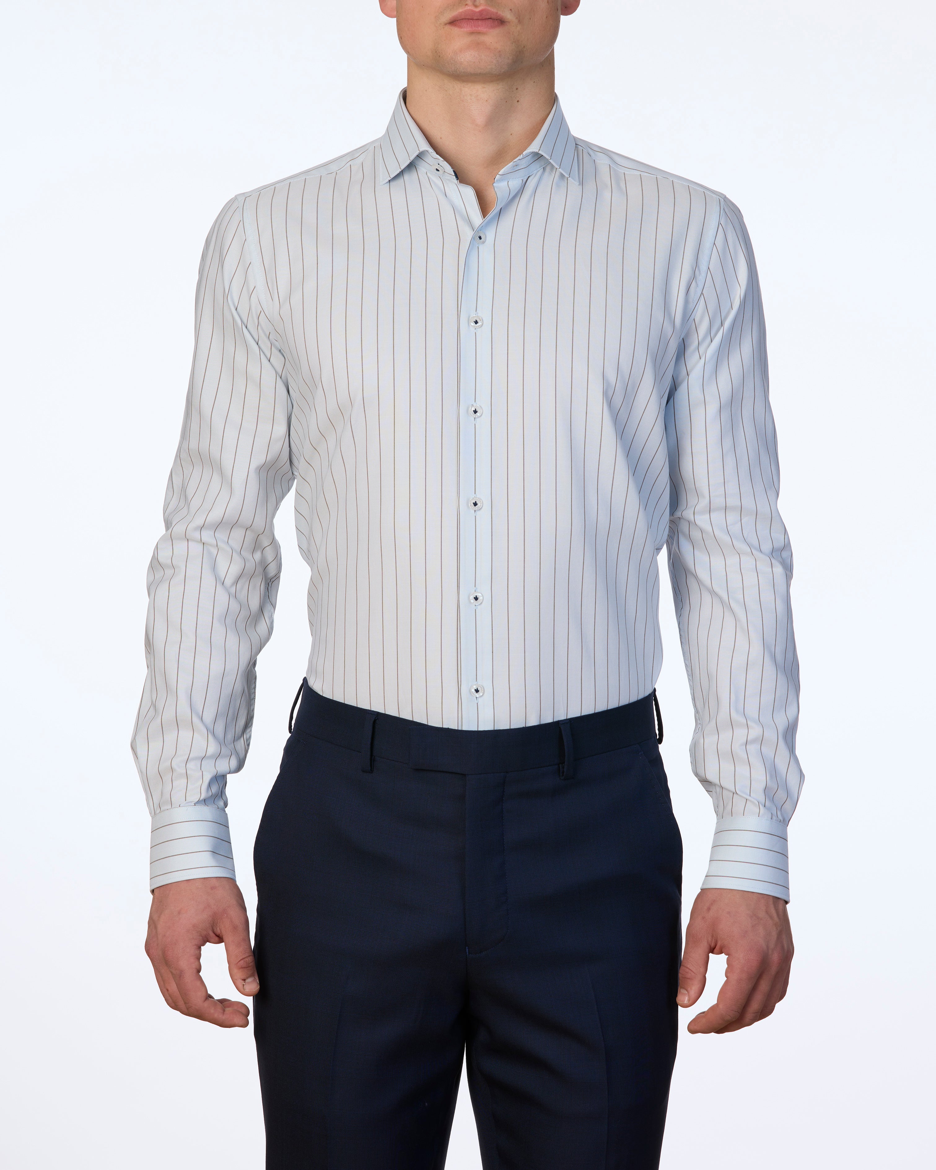 SAN BARTOLEME STRIPE SLIM FIT SHIRT