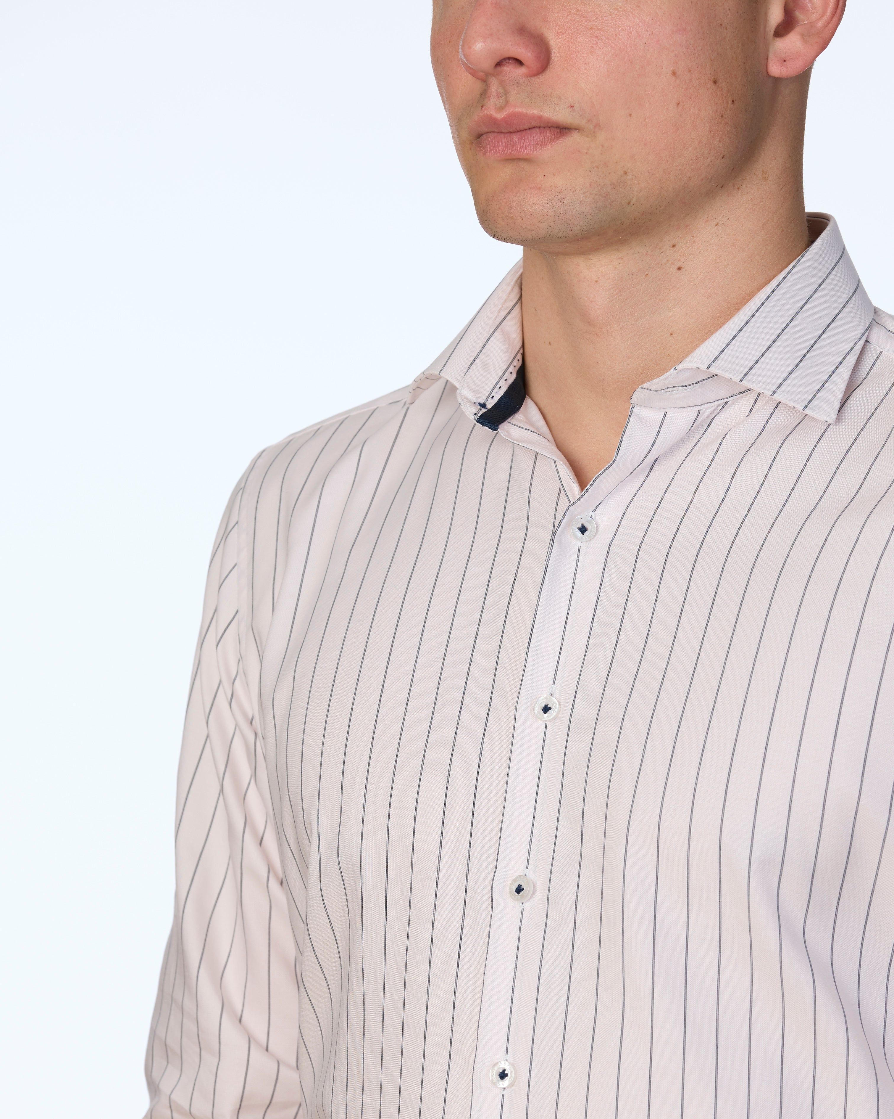 SAN BARTOLEME STRIPE SLIM FIT SHIRT