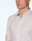 SAN BARTOLEME STRIPE SLIM FIT SHIRT