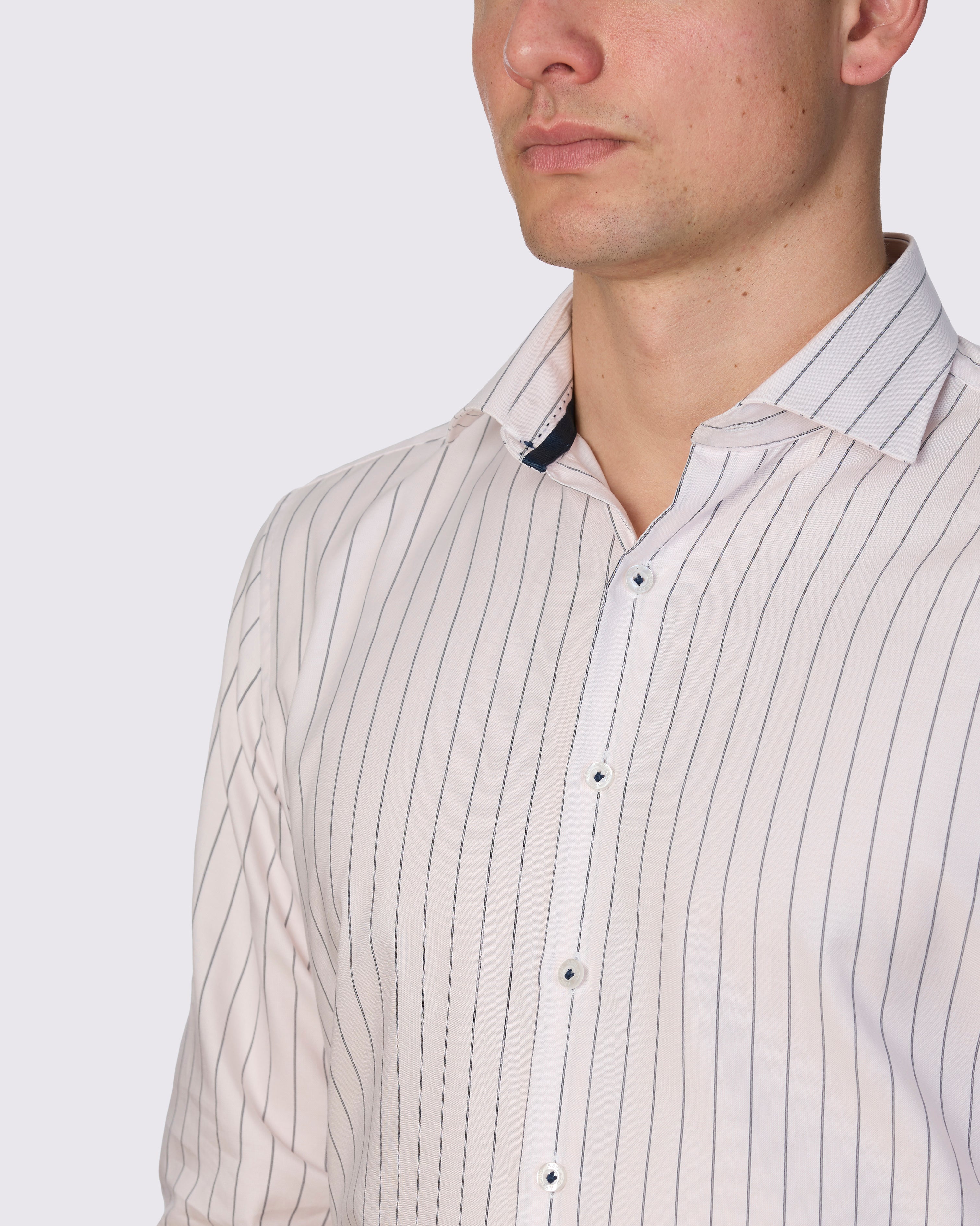 SAN BARTOLEME STRIPE SLIM FIT SHIRT