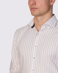 SAN BARTOLEME STRIPE SLIM FIT SHIRT