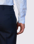 ZANZIBAR FINE ZIG-ZAG TWILL CLASSIC FIT SHIRT