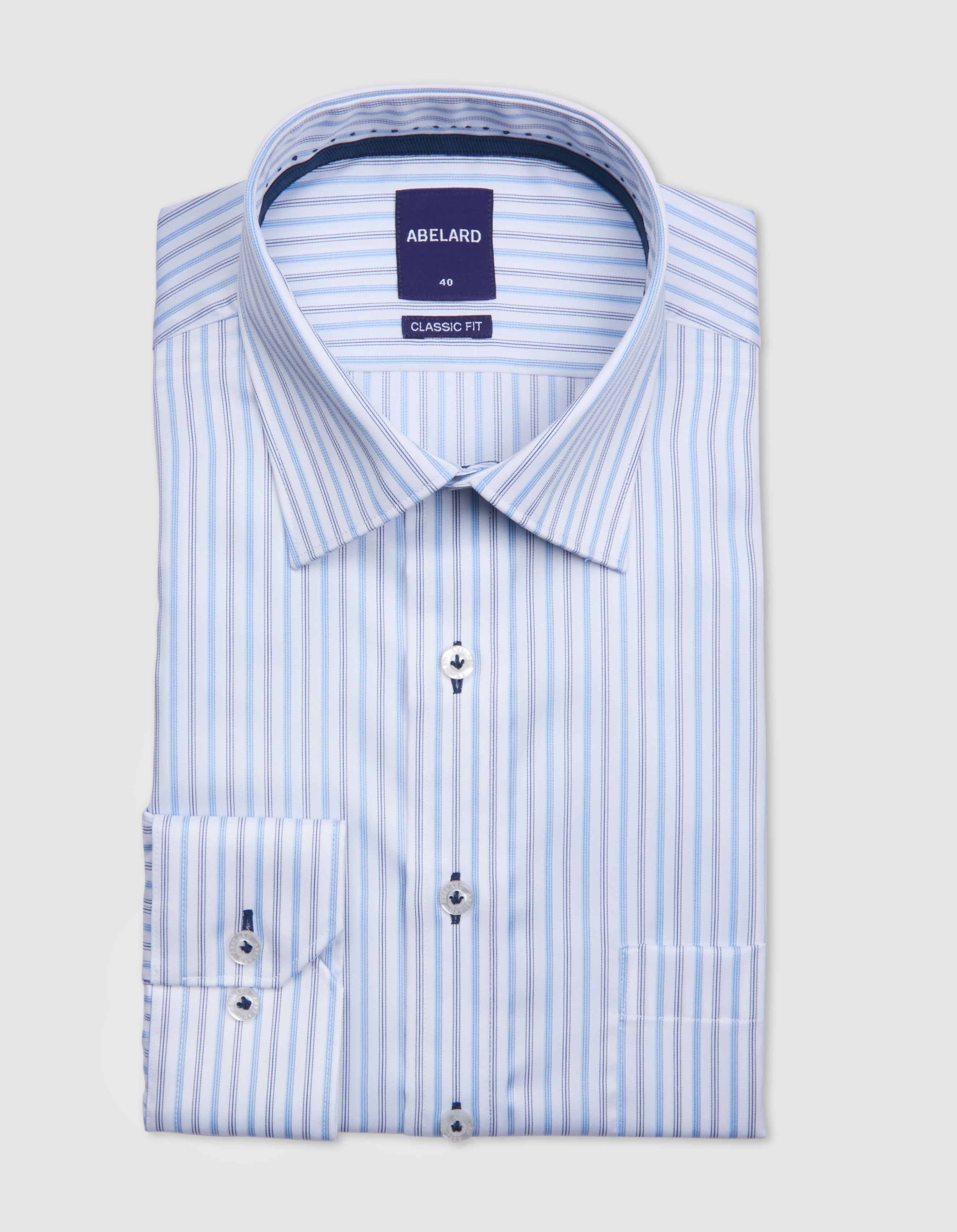 SEYCHELLES STRIPE CLASSIC FIT SHIRT