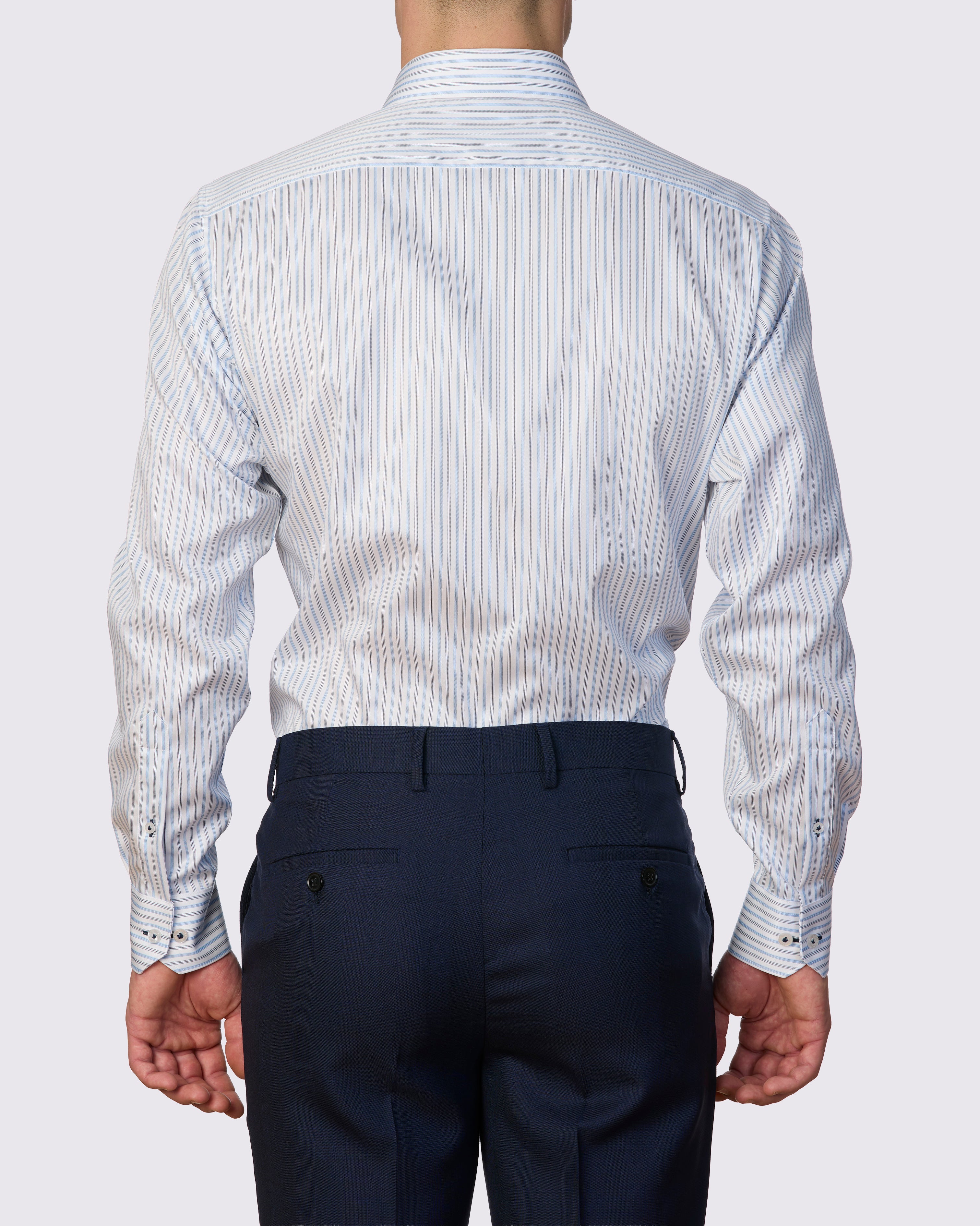 SEYCHELLES STRIPE CLASSIC FIT SHIRT