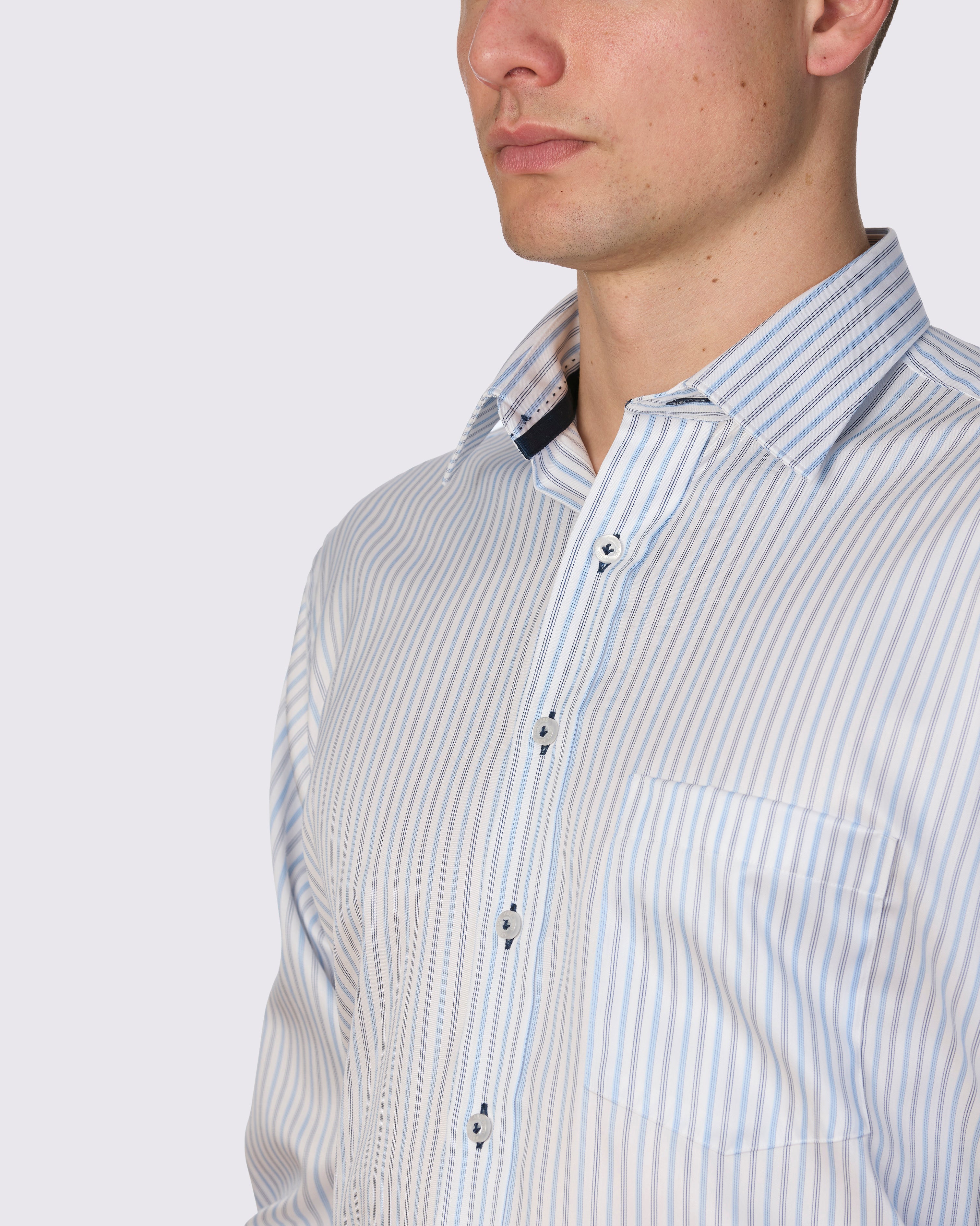 SEYCHELLES STRIPE CLASSIC FIT SHIRT
