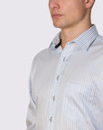 SEYCHELLES STRIPE CLASSIC FIT SHIRT