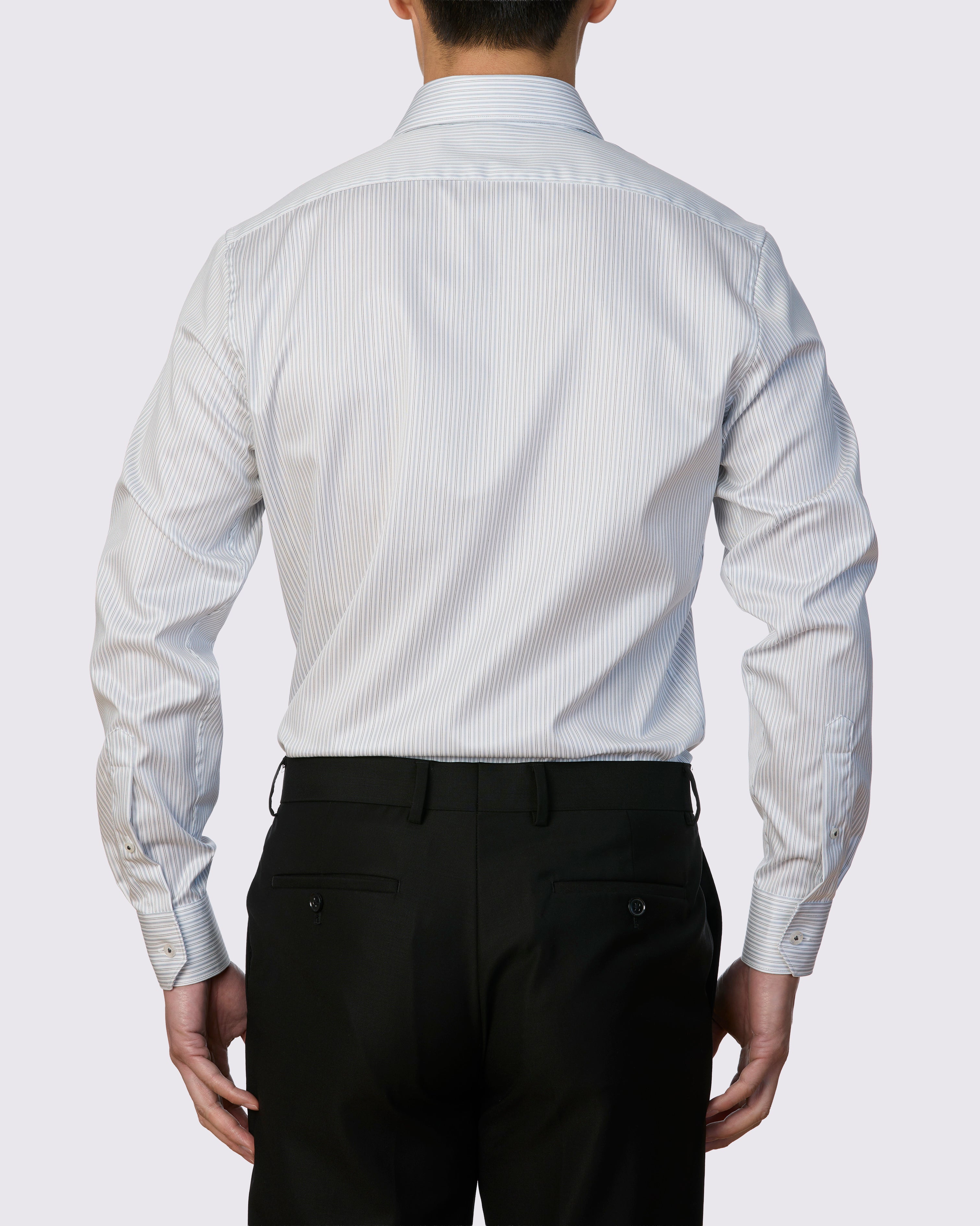 DERBY DAY II STRIPE SLIM FIT SHIRT