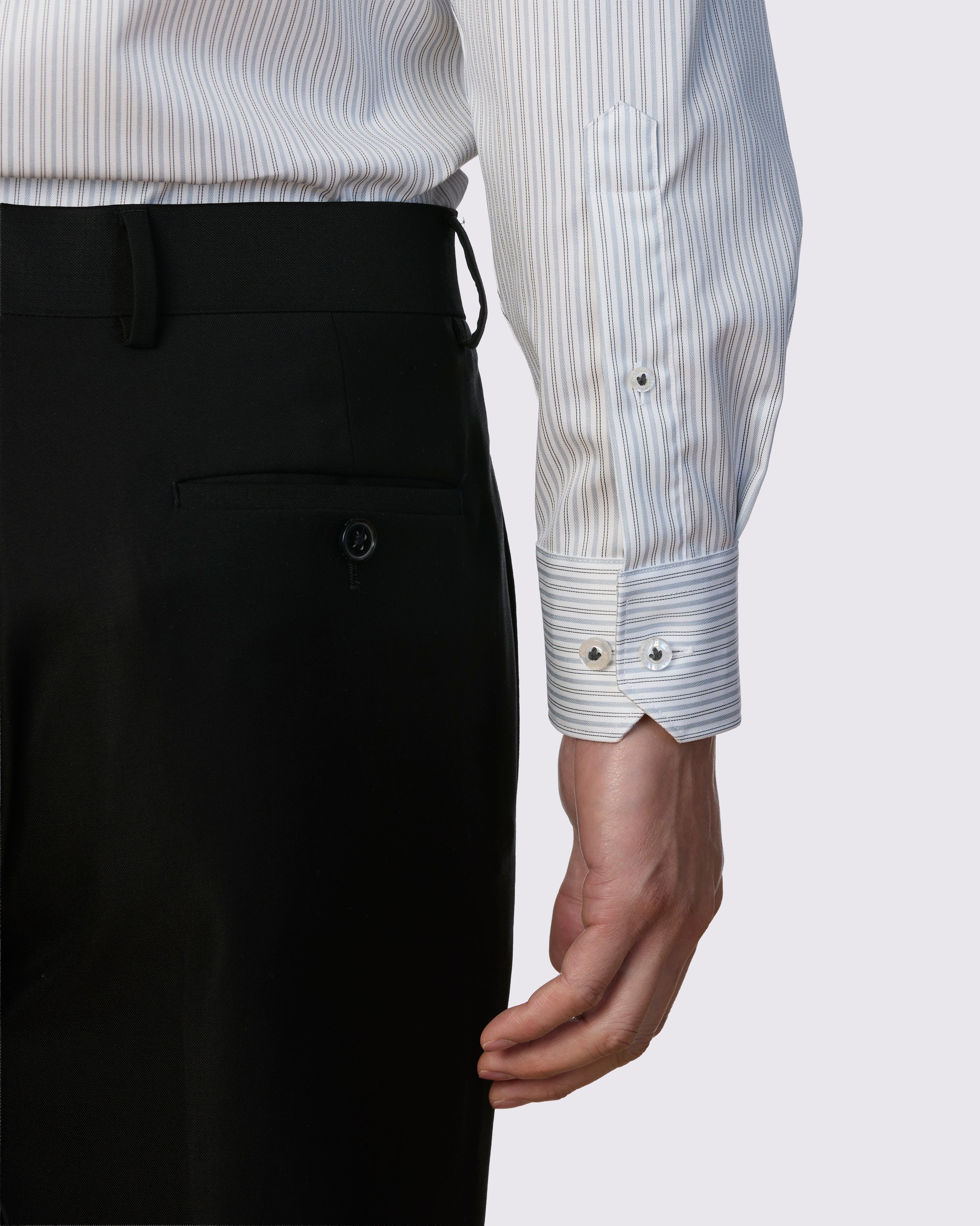 DERBY DAY II STRIPE SLIM FIT SHIRT