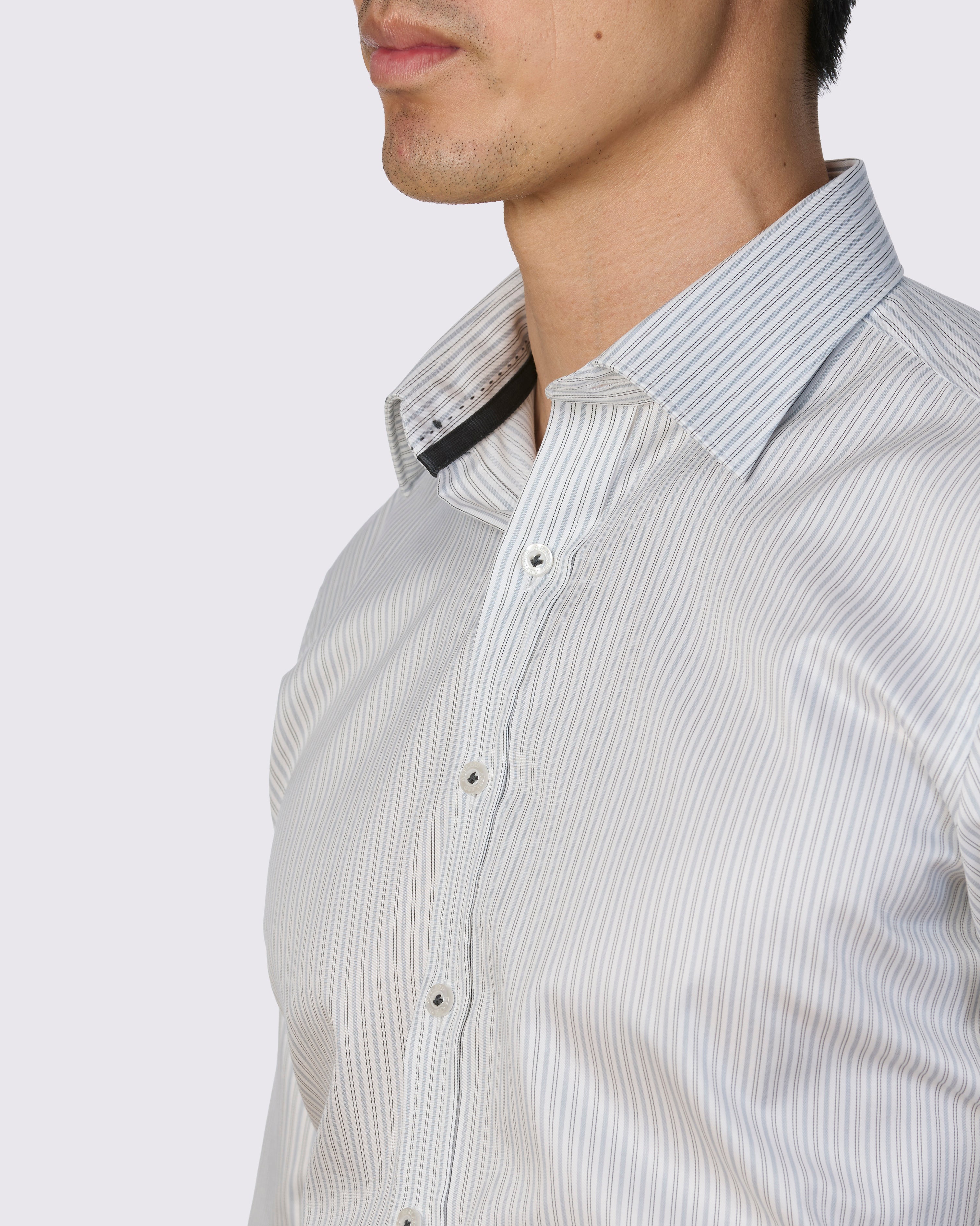 DERBY DAY II STRIPE SLIM FIT SHIRT