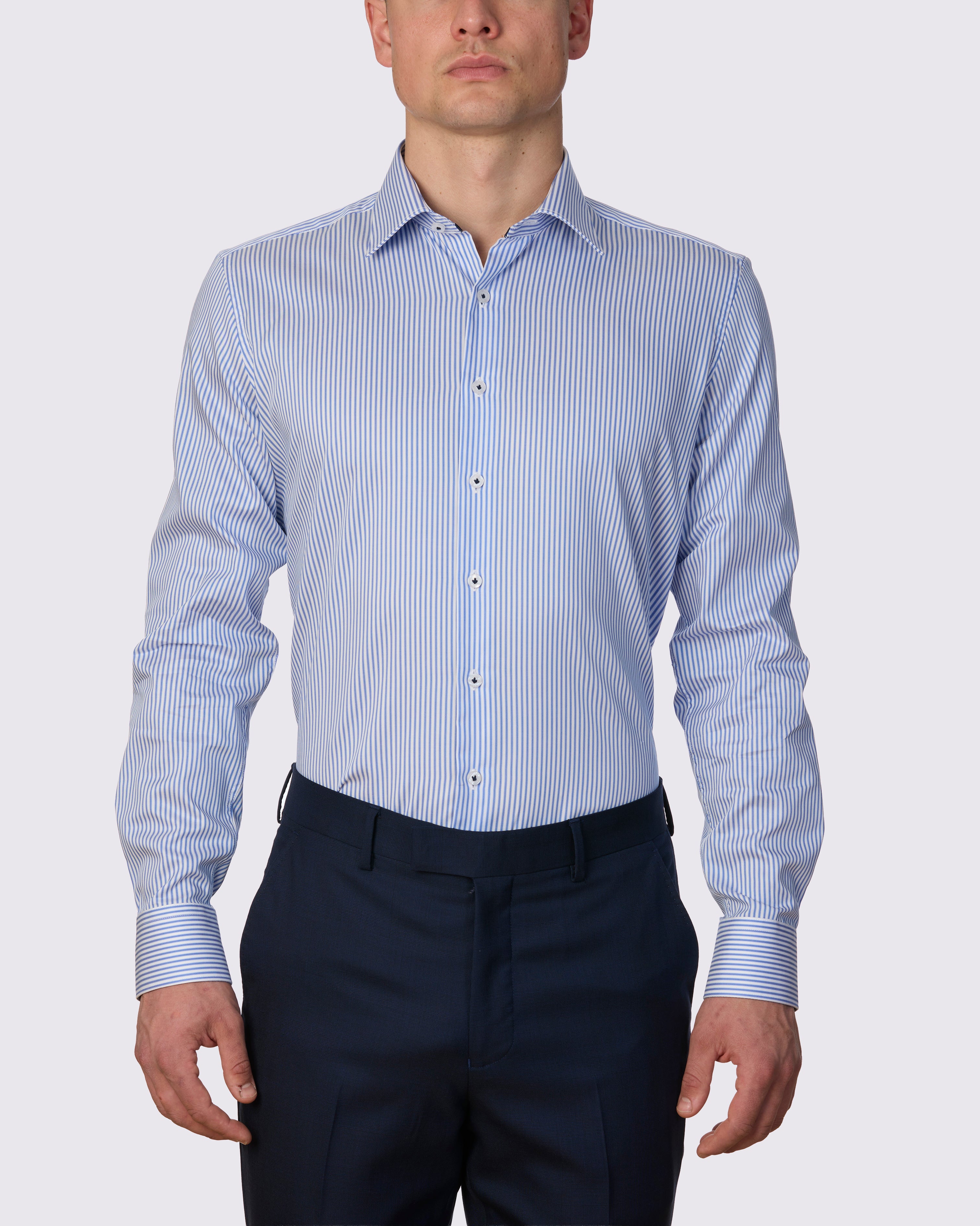 MILANO STRIPE SLIM FIT SHIRT