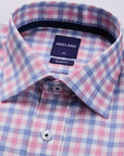 TORINO FINE MELANGE CHECK SLIM FIT SHIRT