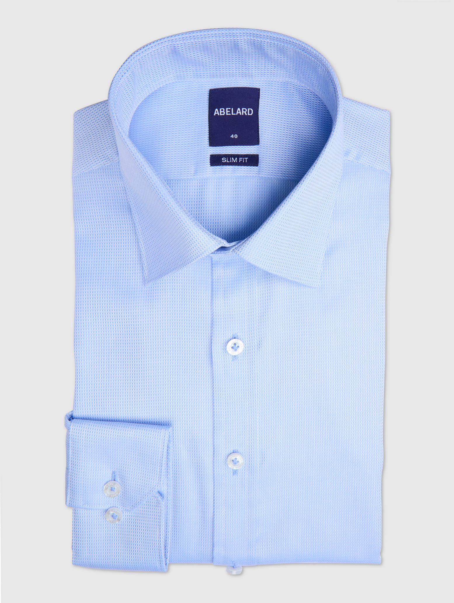 2PLY 80S DOBBY SLIM FIT SHIRT