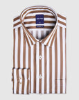 CAFÉ STRIPE CLASSIC FIT SHIRT