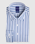 HALF INCH SUPERFINE STRIPE SLIM FIT SHIRT