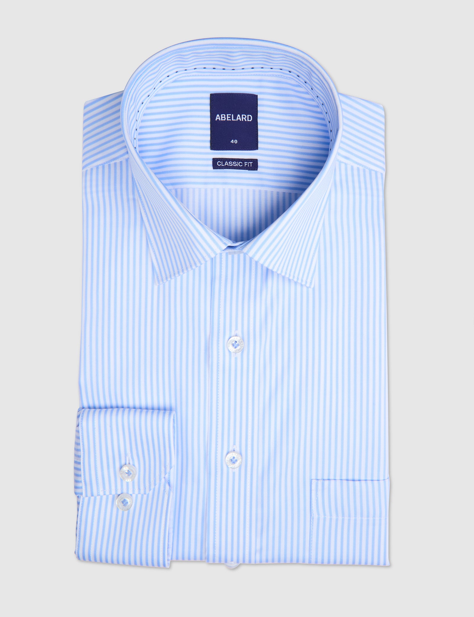 WEISBADEN SUPERFINE STRIPE CLASSIC FIT SHIRT
