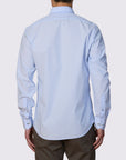MIGJORN MICRO CHECK WASHED SLIM FIT SHIRT