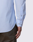 MIGJORN MICRO CHECK WASHED SLIM FIT SHIRT
