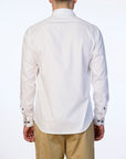 TEGUISE TRIMMED TWILL SLIM FIT SHIRT