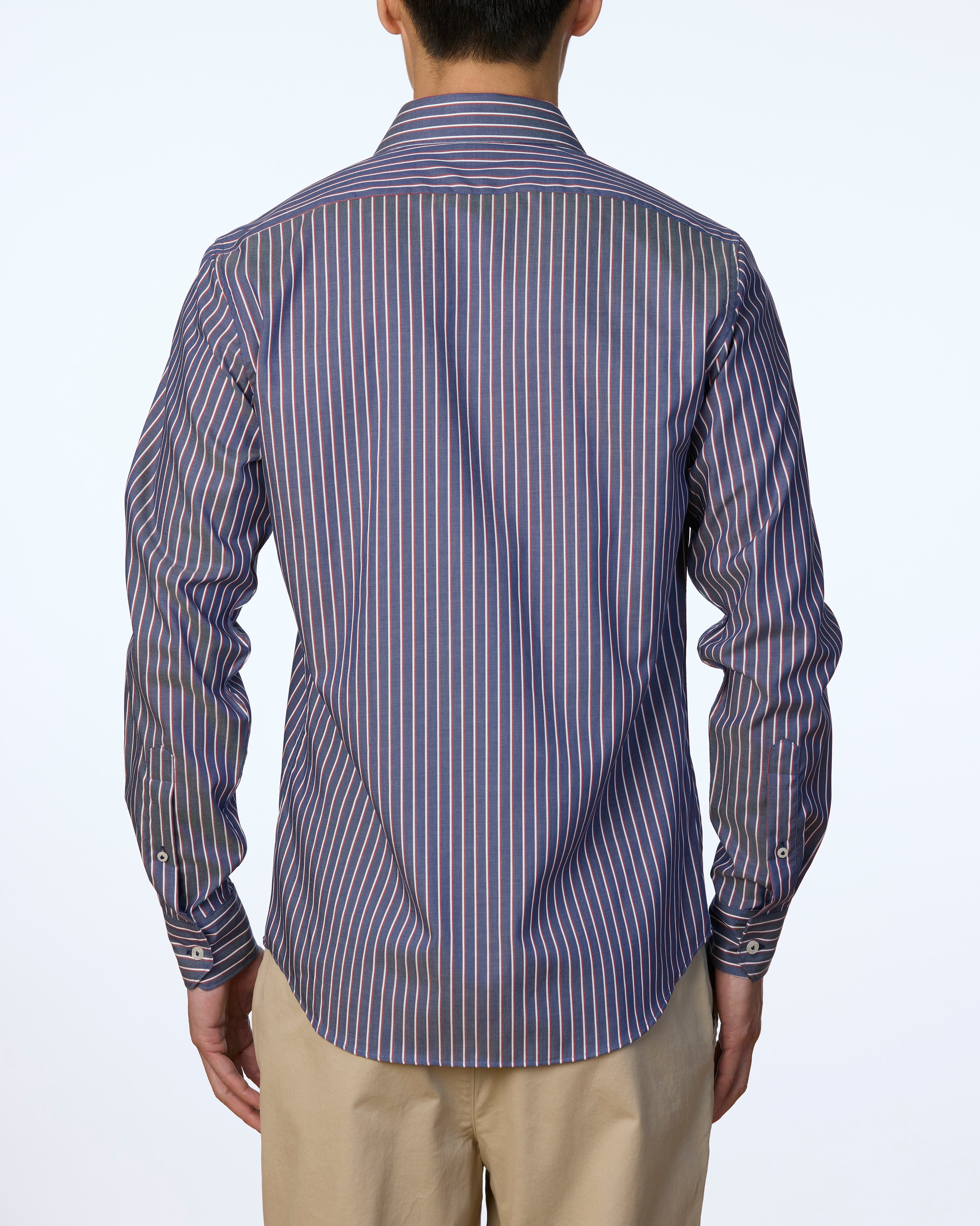 CARNABY STREET RETRO STRIPE SLIM FIT SHIRT