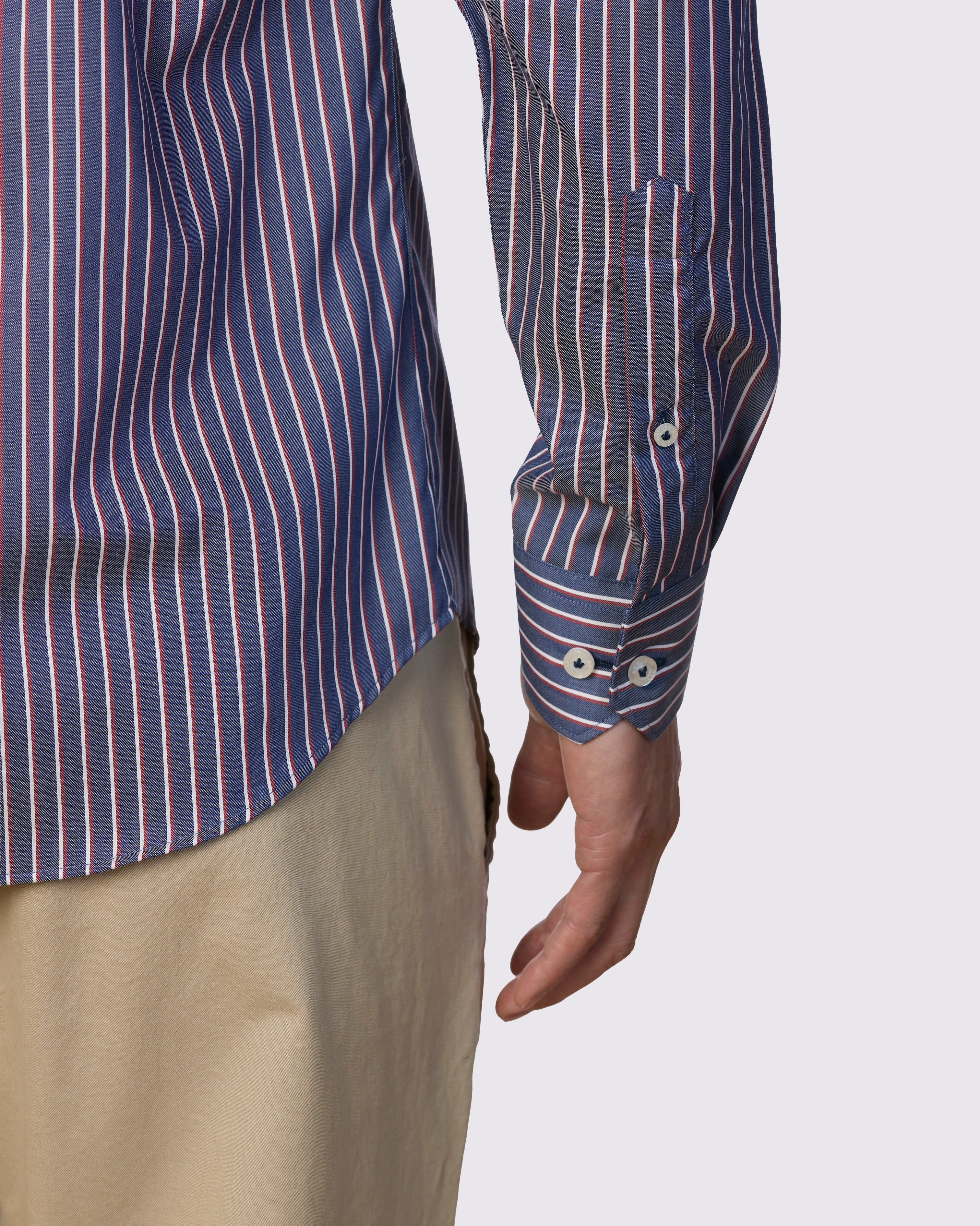 CARNABY STREET RETRO STRIPE SLIM FIT SHIRT