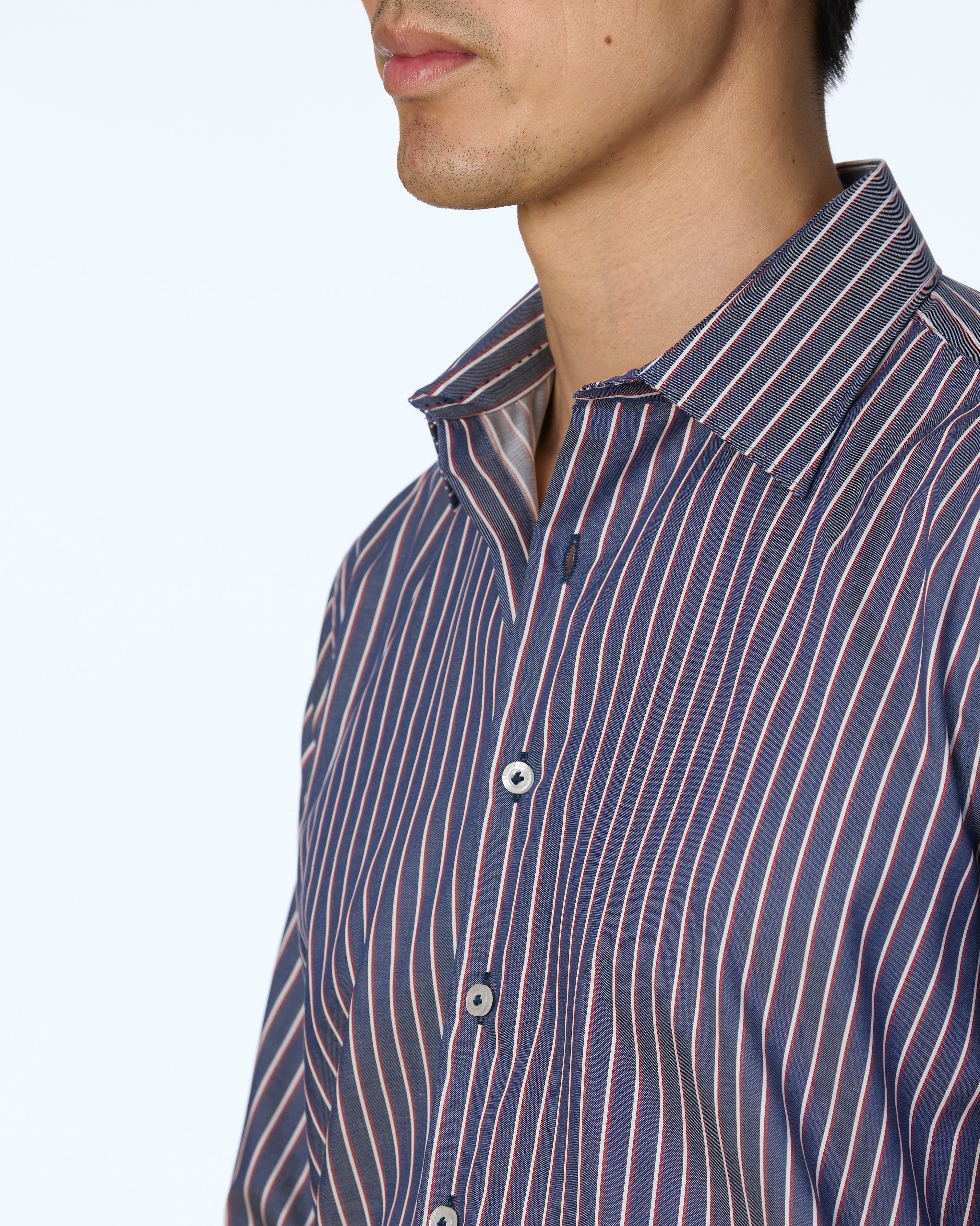 CARNABY STREET RETRO STRIPE SLIM FIT SHIRT