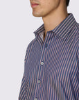 CARNABY STREET RETRO STRIPE SLIM FIT SHIRT