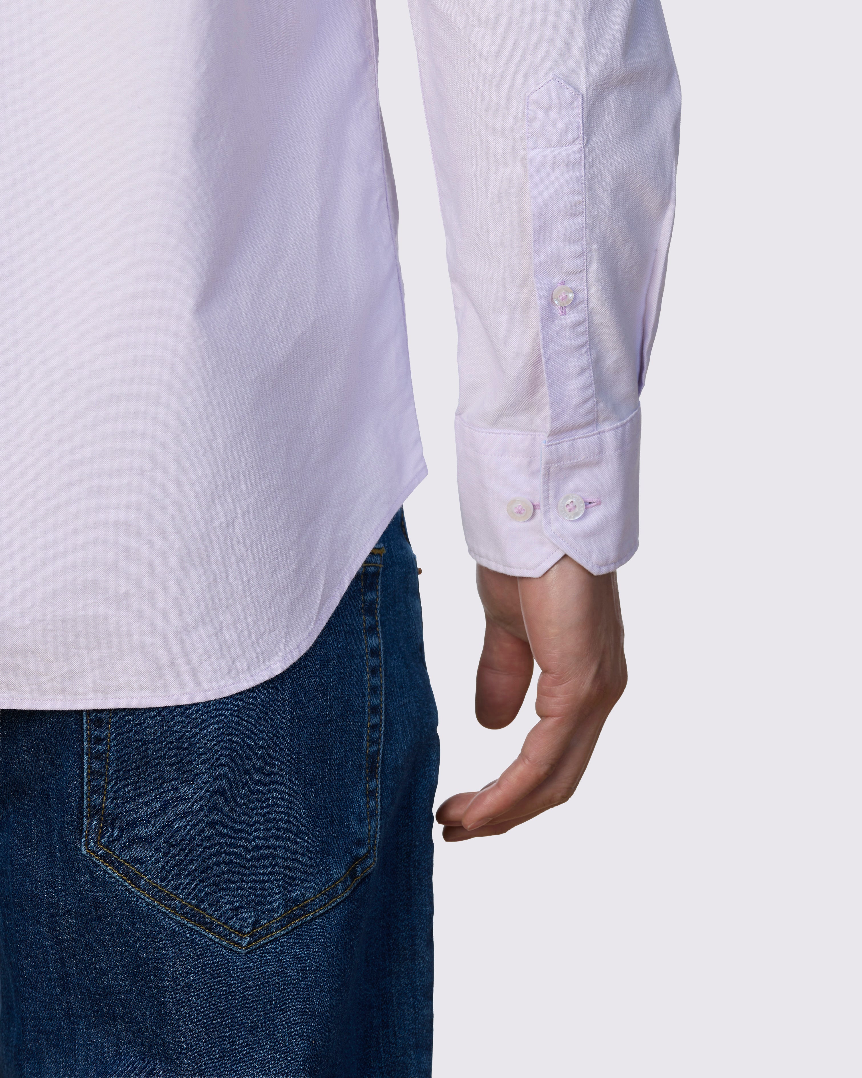 PORTO WASHED YARN DYED OXFORD SLIM FIT SHIRT