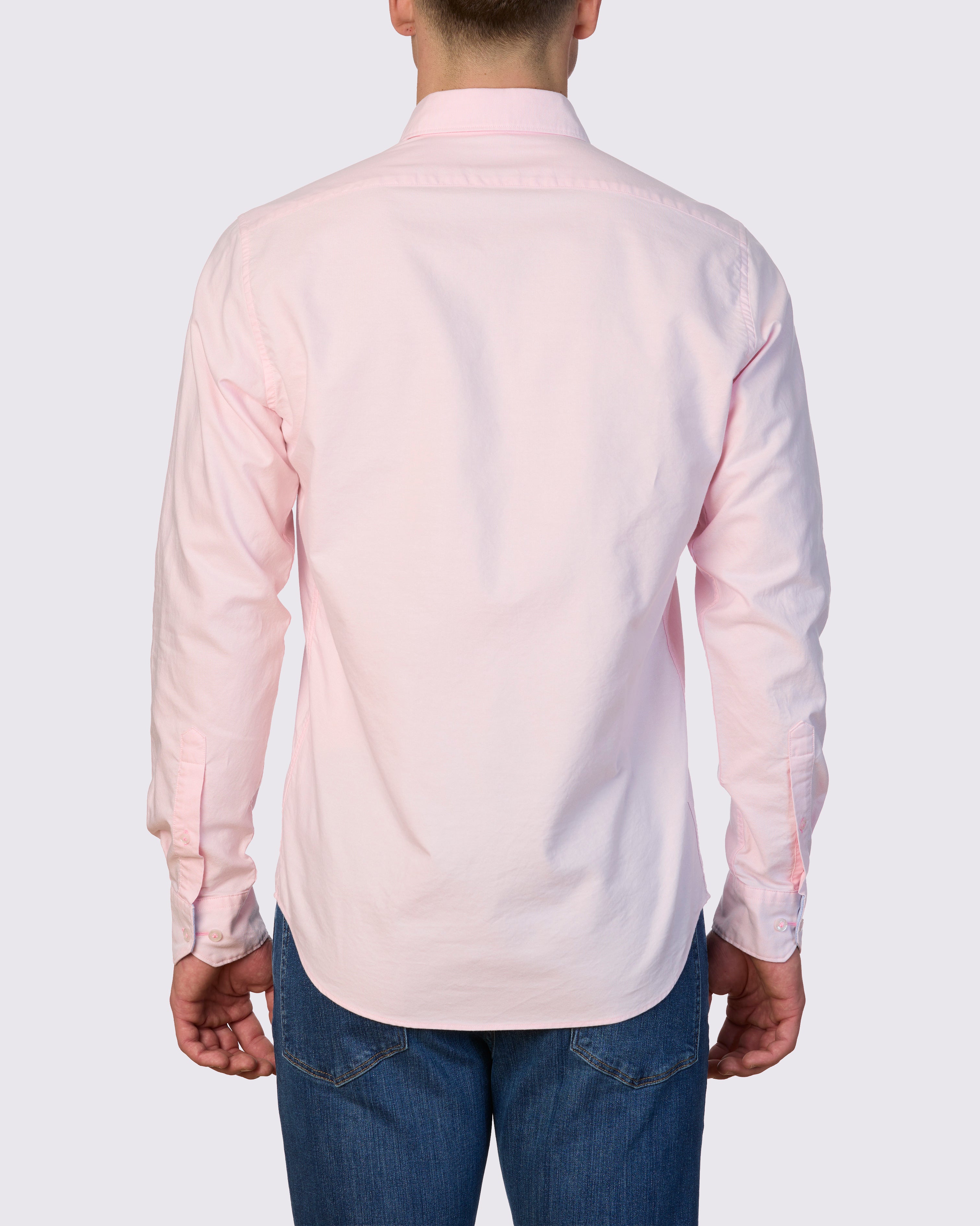 PORTO WASHED YARN DYED OXFORD SLIM FIT SHIRT