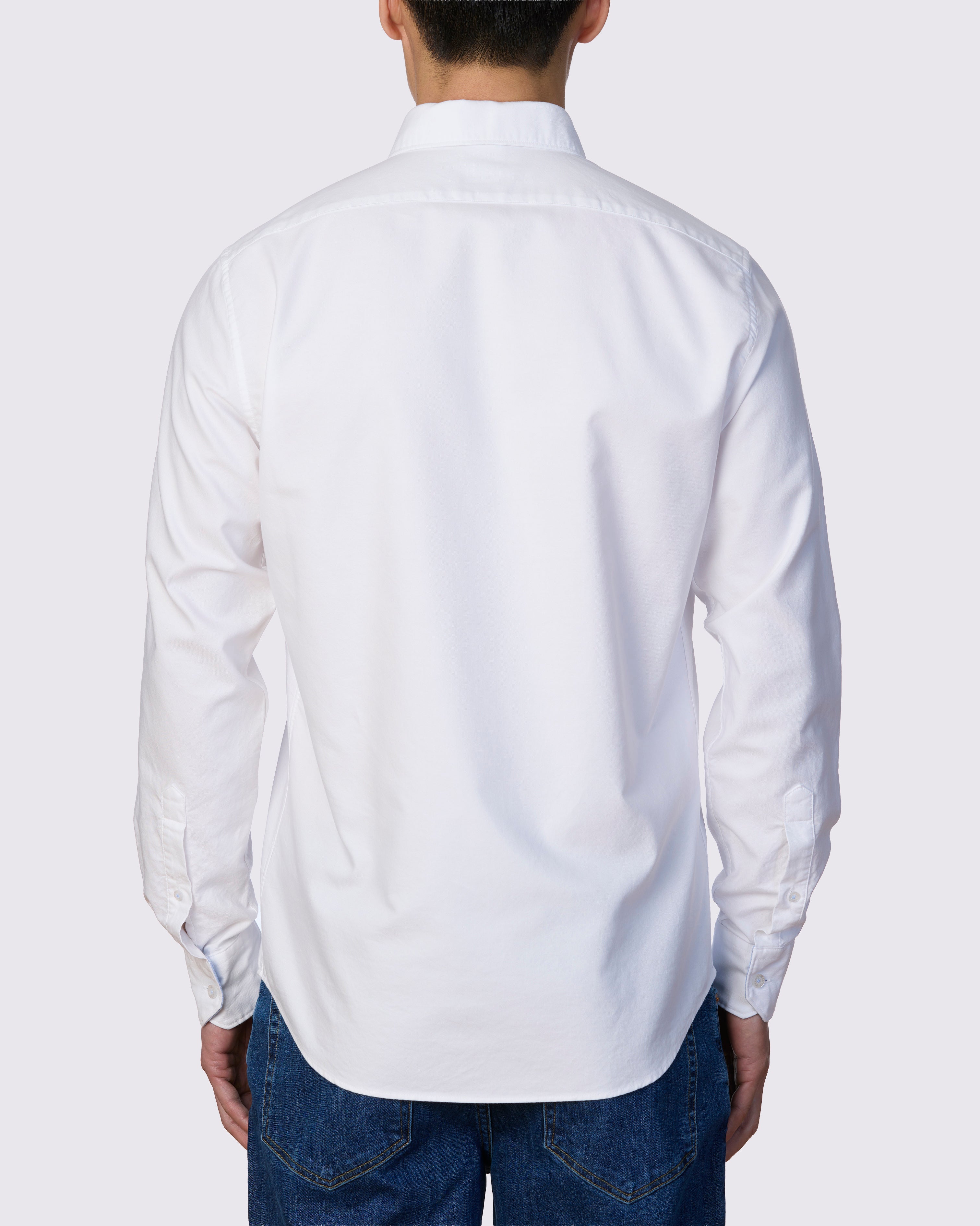 PORTO WASHED YARN DYED OXFORD SLIM FIT SHIRT