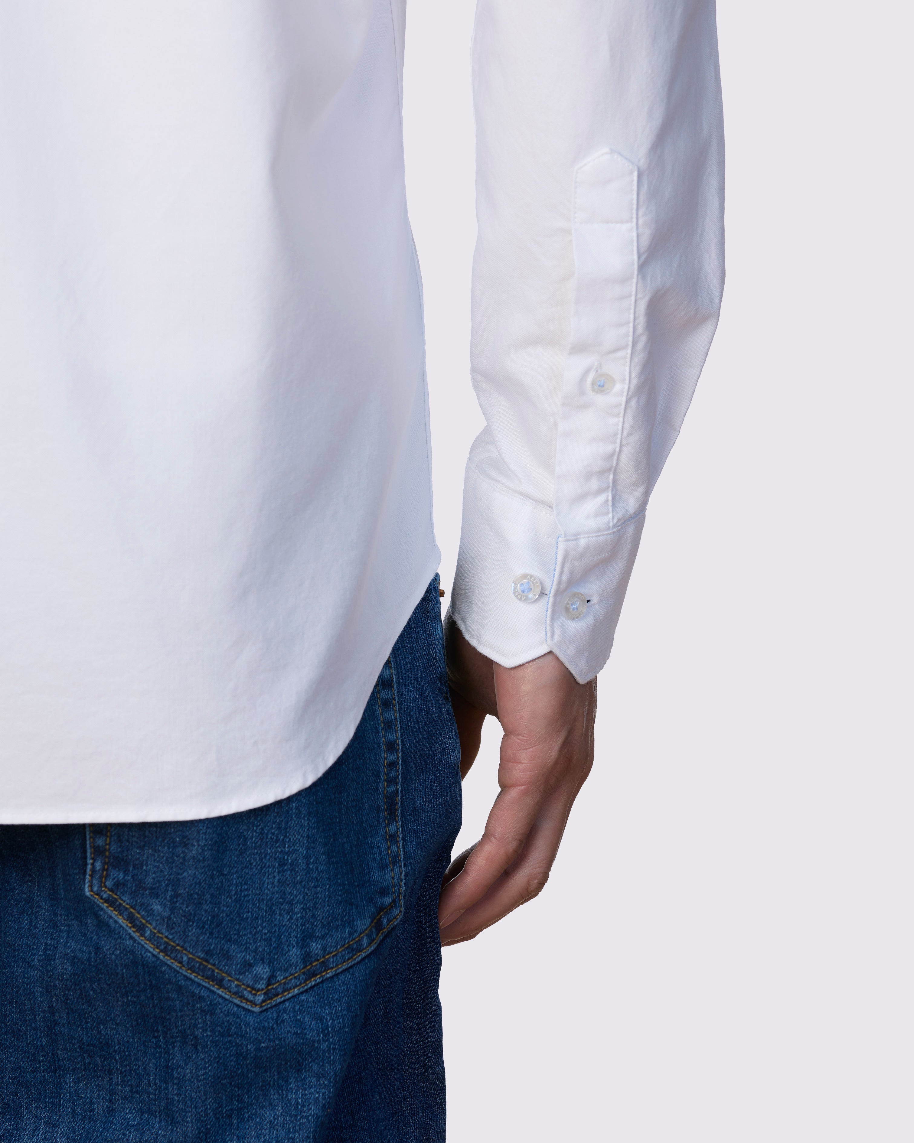 PORTO WASHED YARN DYED OXFORD SLIM FIT SHIRT